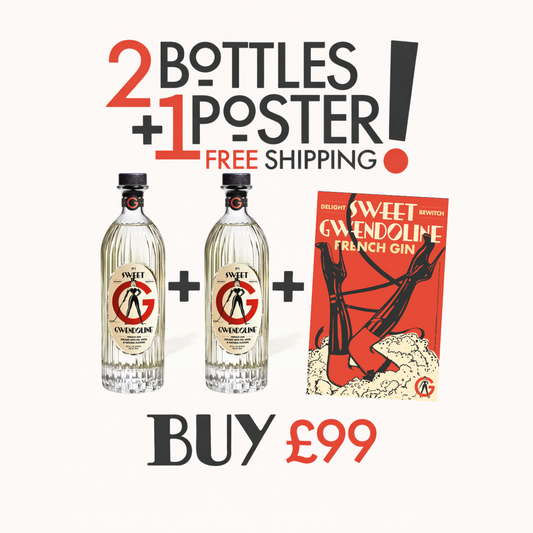 ** PRE ORDER ** 2 Bottles x 1 UK Exclusive Poster Bundle